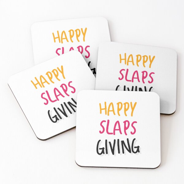 Item preview,  Happy SlapsGiving Retro designed and sold by MNSDesignHub.