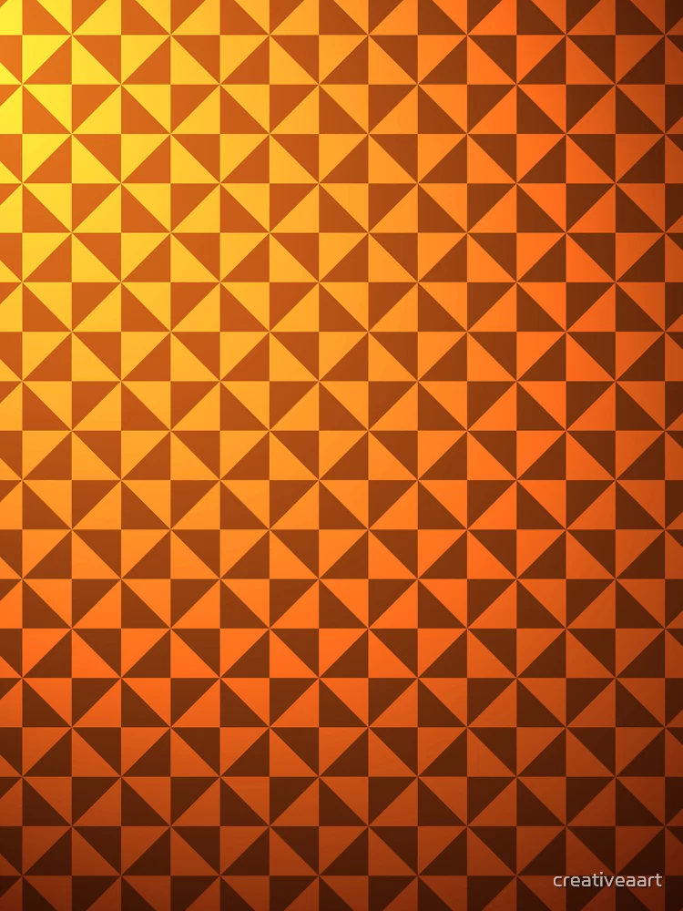 Thumbnail 4 of 4, Boxy T-Shirt, creative triangular pattern designed and sold by creativeaart.