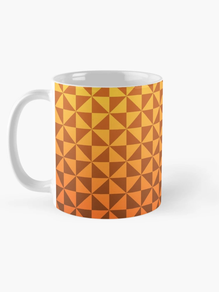 Thumbnail 5 of 6, Coffee Mug, creative triangular pattern designed and sold by creativeaart.