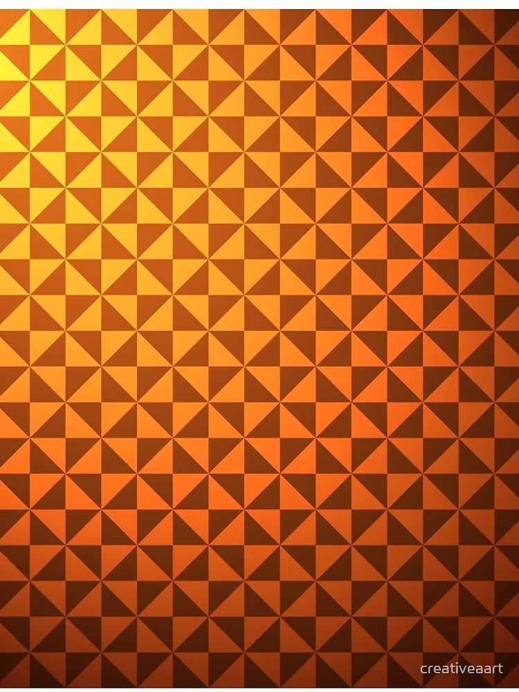 Thumbnail 3 of 3, Scarf, creative triangular pattern designed and sold by creativeaart.