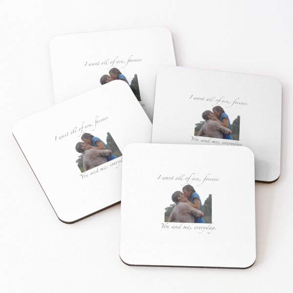 Item preview, 'I want all of you, forever. You and me, everyday'- The Notebook designed and sold by Lovelychestnut3.
