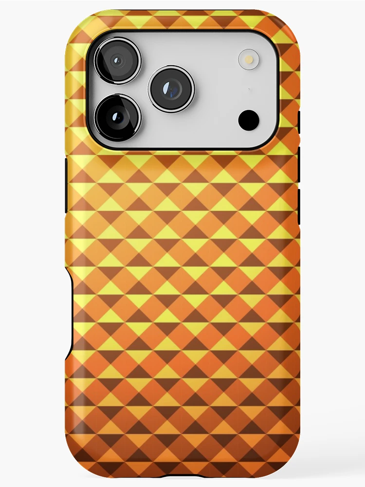 Thumbnail 1 of 4, iPhone Case, creative triangular pattern designed and sold by creativeaart.