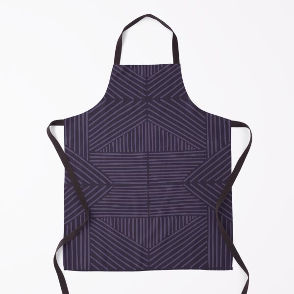 Item preview, Royal purple lines on mudcloth - elegant abstract geometric pattern designed and sold by misentangled.