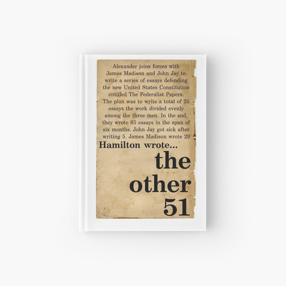 Alexander hamilton wrote the other online 51