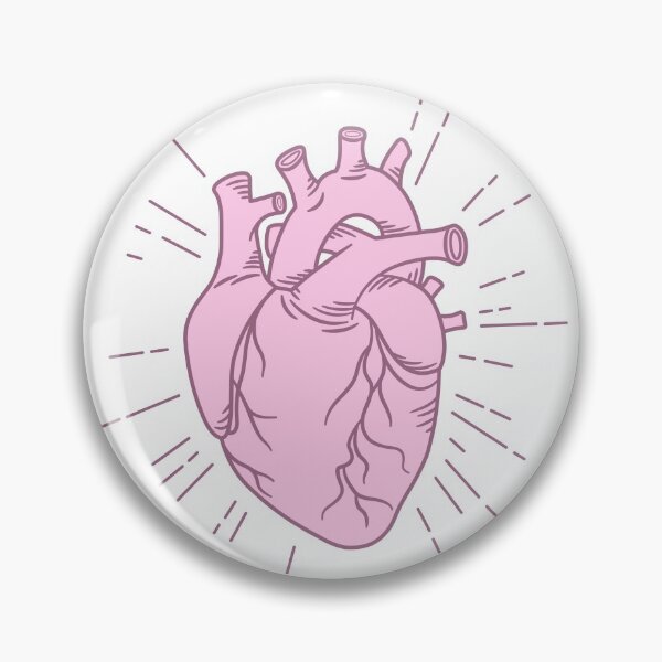 Item preview, Pink human heart designed and sold by MyLucidDreams.