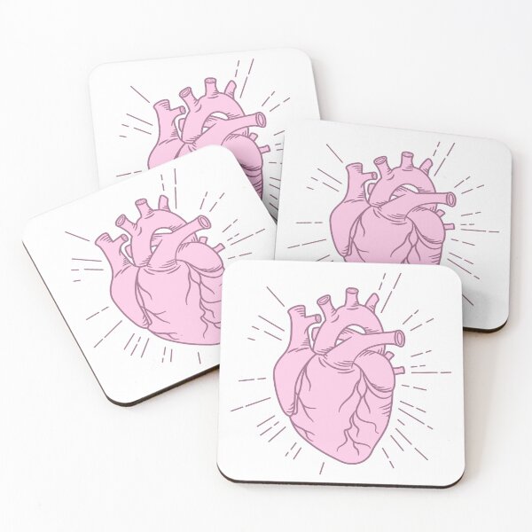 Item preview, Pink human heart designed and sold by MyLucidDreams.