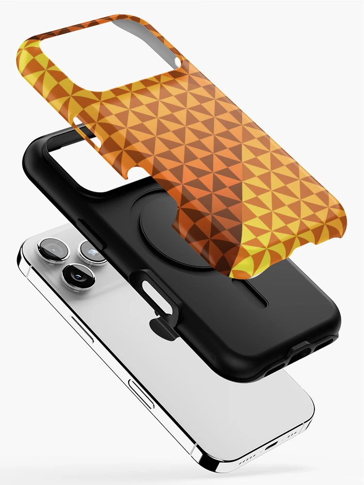 Thumbnail 2 of 4, iPhone Case, creative triangular pattern designed and sold by creativeaart.
