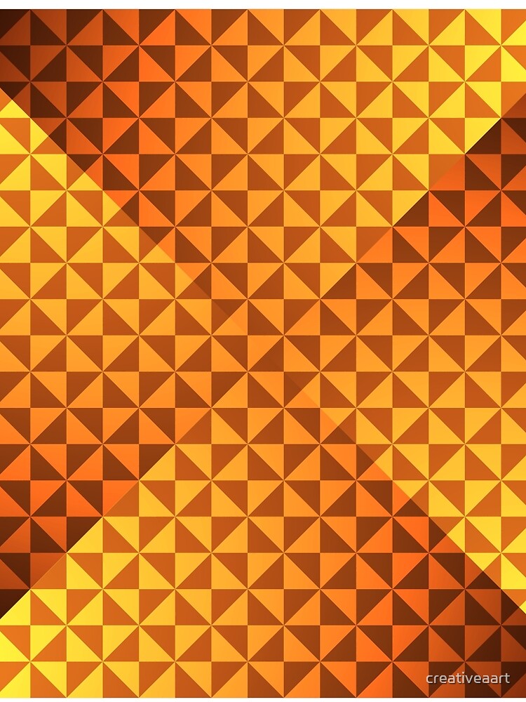 Thumbnail 3 of 3, Scarf, creative triangular pattern designed and sold by creativeaart.