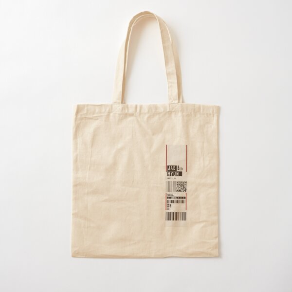 JAEHYUN NCT resonance pt 2 ticket Cotton Tote Bag