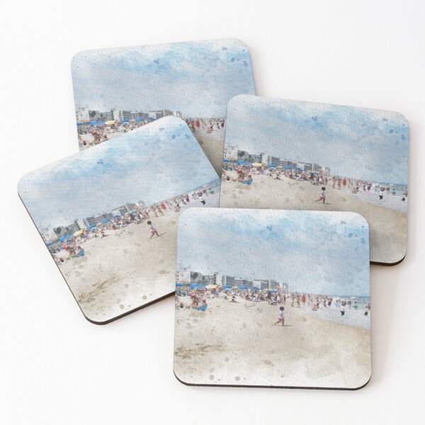 Item preview, Rehoboth Beach Watercolor designed and sold by TwoSmallPtatoes.