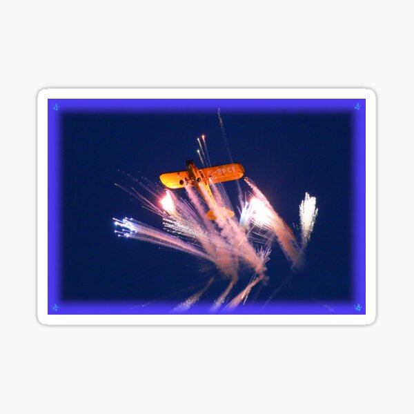 Item preview, Plane Sparks With Blue Haze designed and sold by Fearless-Fox.