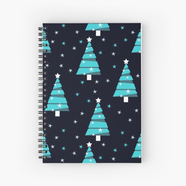Item preview, Christmas Trees in Shades of Blue designed and sold by madtoyman.