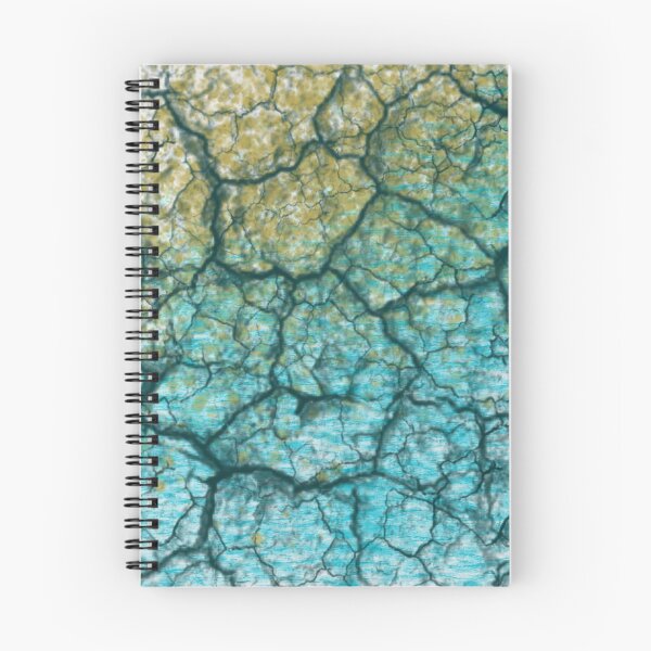 Item preview, Mud cracks in blue clay designed and sold by Lians.