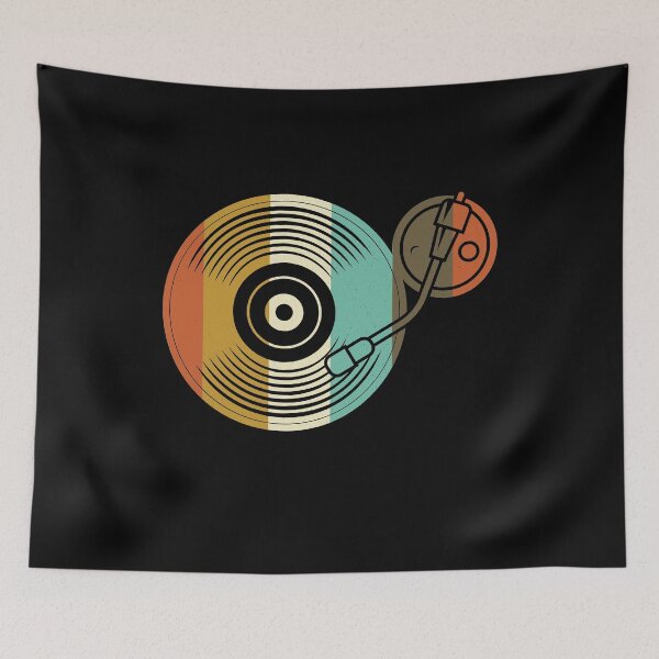 Item preview, Record Vinyl - Retro Record Player - DJ Vintage designed and sold by Lenny Stahl.