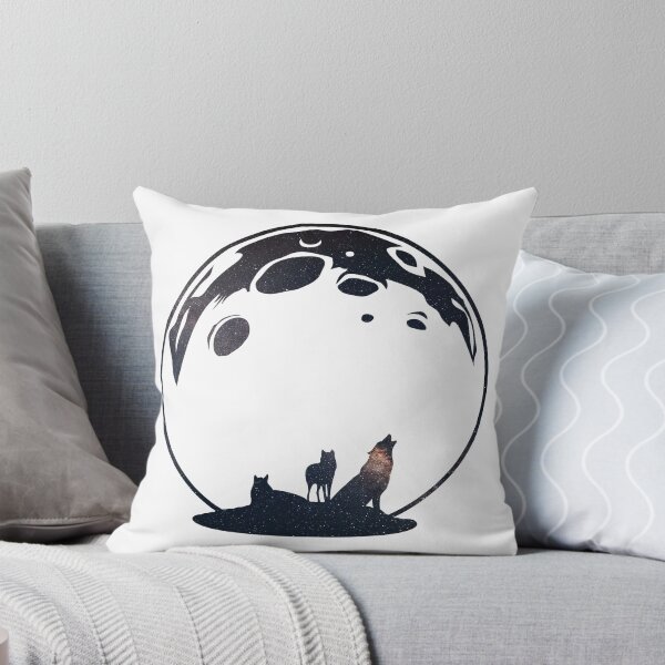 Item preview, Wolves Moon Space Art designed and sold by zeliche mohammed.