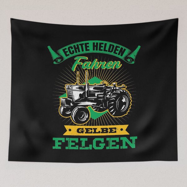 Item preview, Farmer Tractor Real Heroes Driving Yellow Rims - Farmers designed and sold by Lenny Stahl.