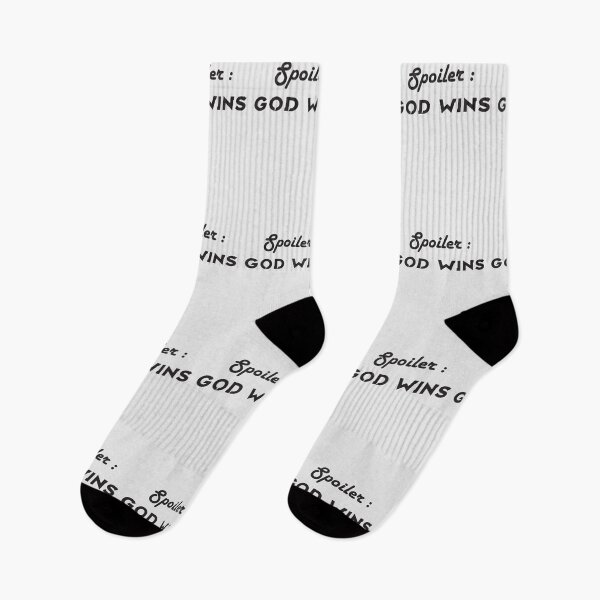 Artikelvorschau, Spoiler Gott gewinnt, Jesus, Christ, Glaube, Gott, Religiös, Kirche, Jünger, Muslim, Gnade entworfen und verkauft von Obito-Designs.