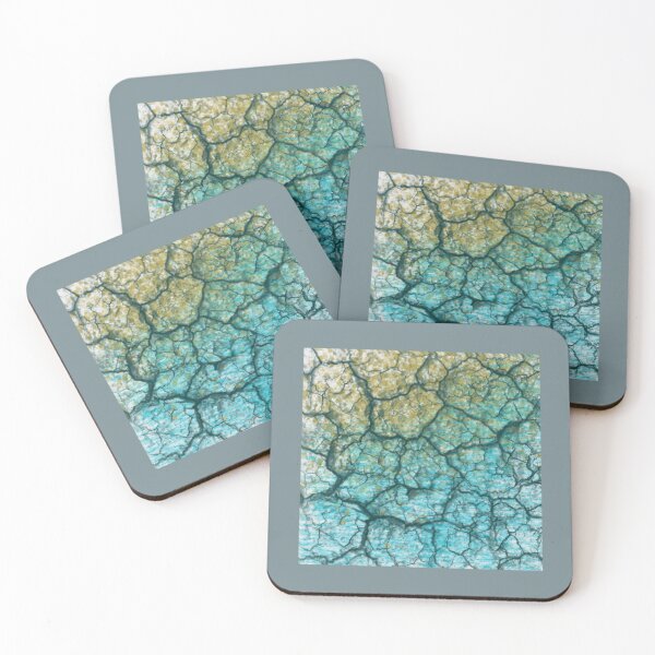 Item preview, Mud cracks in blue clay designed and sold by Lians.