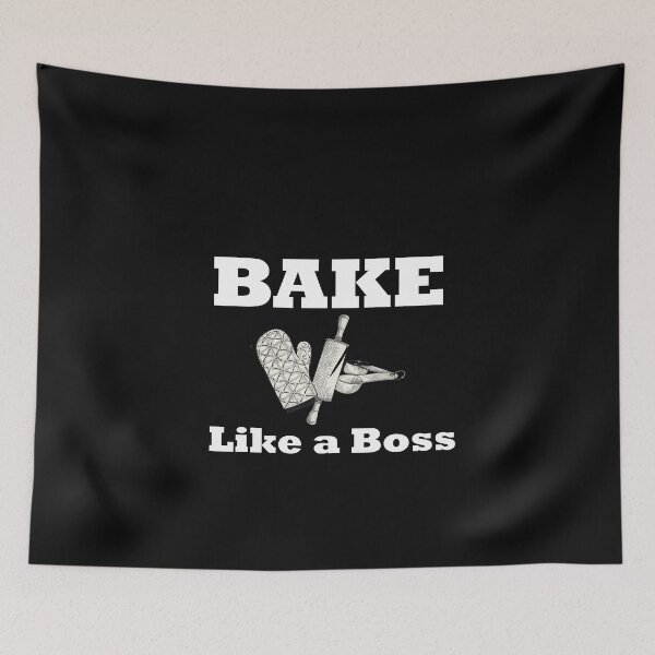 Item preview,   Bake like a Boss, Bake relaxed like a boss, Bake like a Boss Essential, Funny Baking for Bakers Bake Like A Boss  designed and sold by HananDesign13.