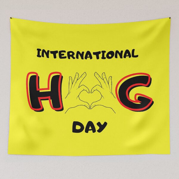 Item preview, International Hugging Day designed and sold by yourbeststyle09.