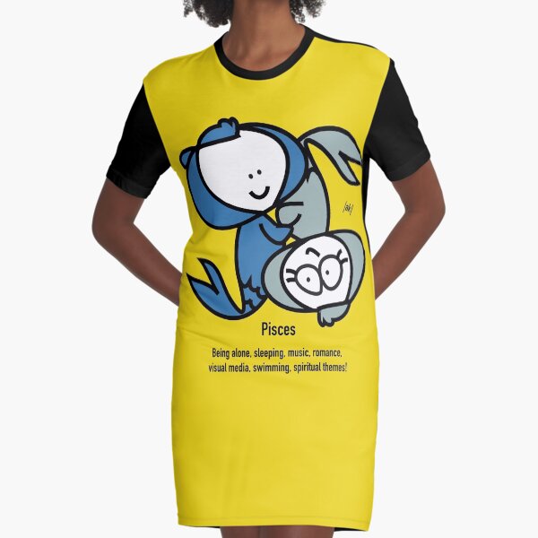 KK - Pisces T-Shirt Kleid