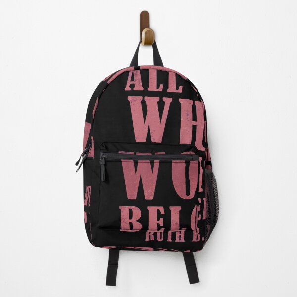 Item preview, Women Belong In All Places Where Decisions Are Being Made RBG Quote designed and sold by JulianoZn97.