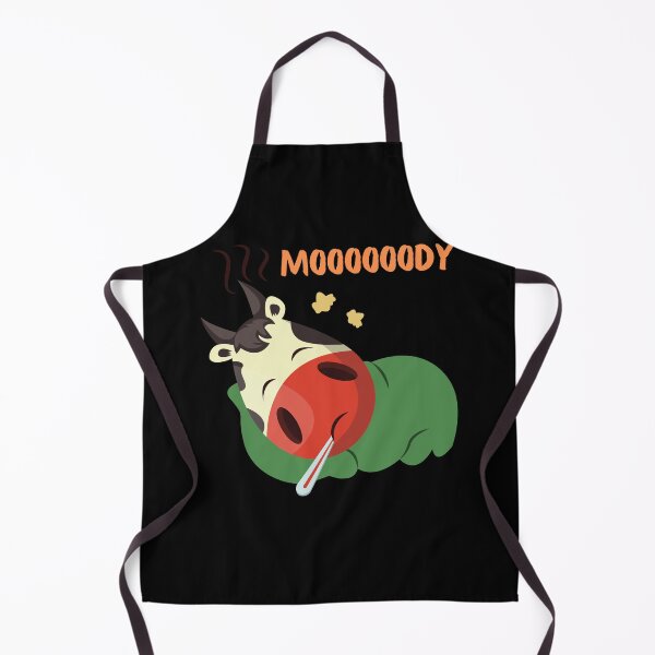Item preview, Moody Cow - Sick Moo! designed and sold by Gifty-Designs.