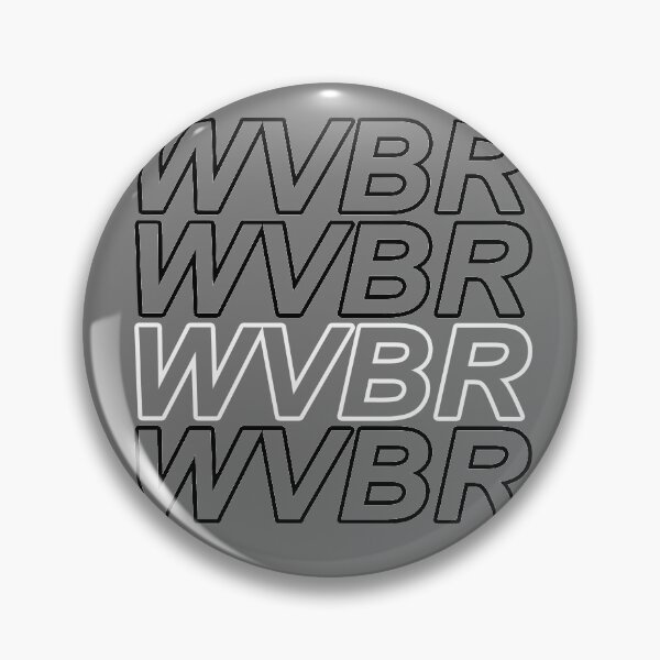 Item preview, wvbr outline – monochrome designed and sold by dalvago.