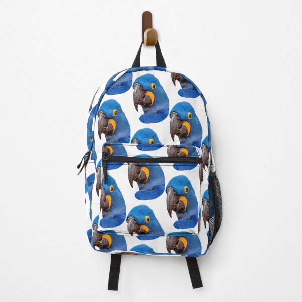 Item preview, Head of cheeky Hyacinth Macaw designed and sold by Dalyndigital Photography.