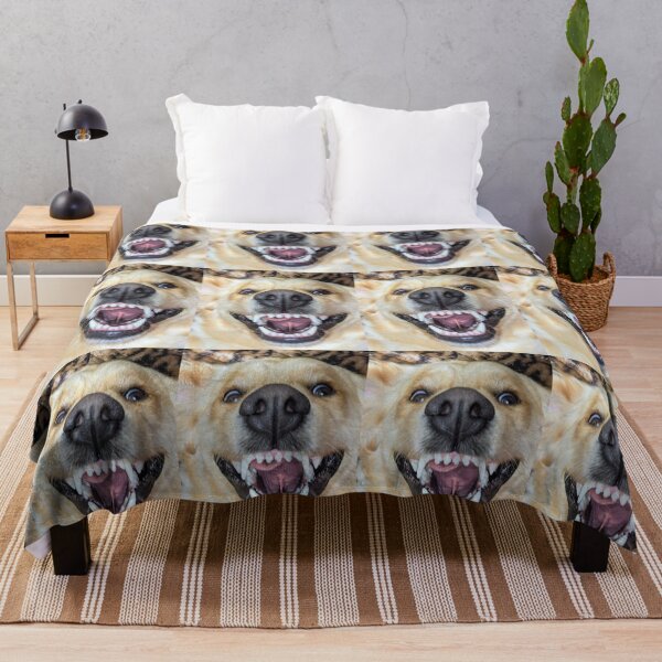 Item preview, Golden retriever funny face designed and sold by Fluffycat2020.