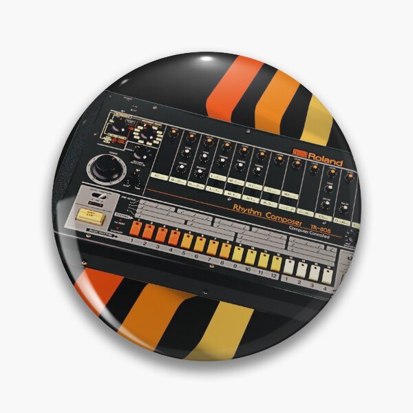 Item preview,  TR-808 Original Old Skool Style Collage Illustration Design designed and sold by AestheticNow.