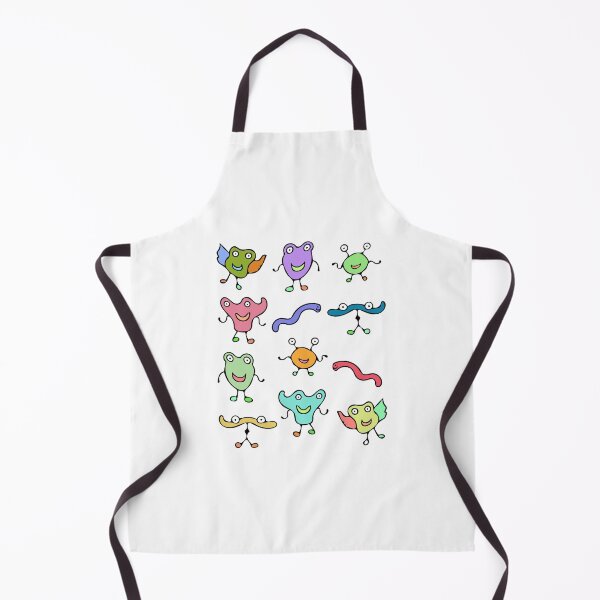 Item preview, Cute and Colorful Monster Pattern (white) designed and sold by Davey's Designs.