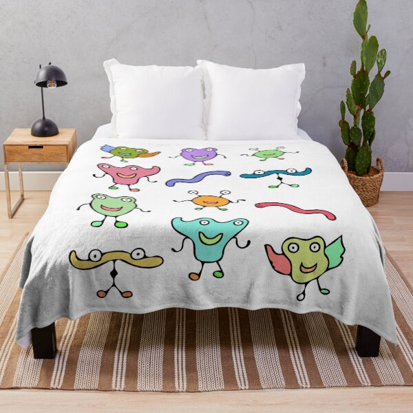 Item preview, Cute and Colorful Monster Pattern (white) designed and sold by Davey's Designs.