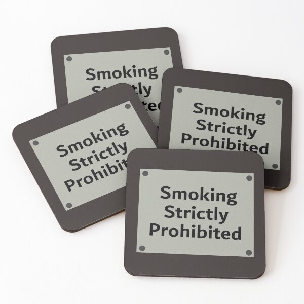 Item preview, You can't smoke in here designed and sold by WyrmKnave.