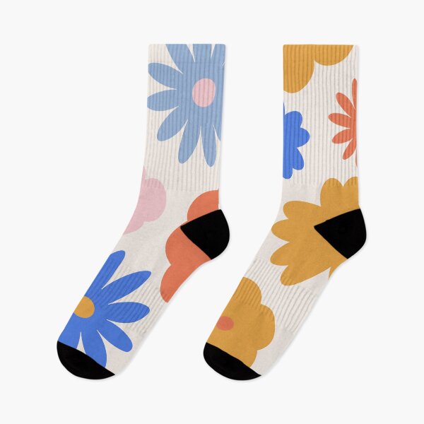 Item preview, Colourful Flowers Pattern designed and sold by Fagulha Patterns.