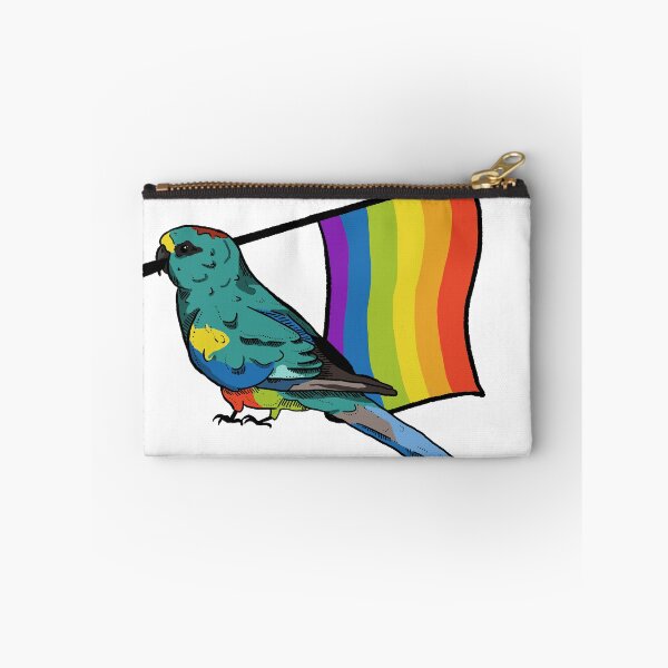 Item preview, Pride parrots - LGBTQ+ mulga parrot designed and sold by RossMakesArt.