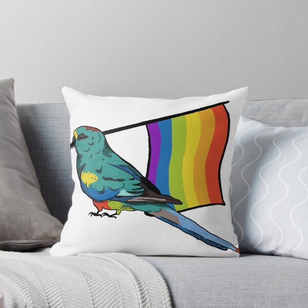 Item preview, Pride parrots - LGBTQ+ mulga parrot designed and sold by RossMakesArt.