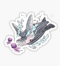 Pegatina Leatherback Sea Turtle