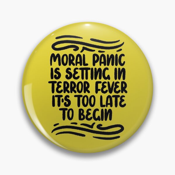Item preview, Moral panic designed and sold by letterbrighter.