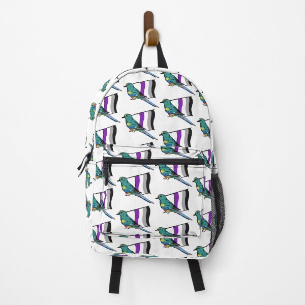 Item preview, Pride parrots - Asexual mulga parrot designed and sold by RossMakesArt.