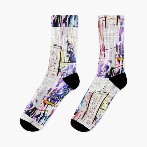 Item preview, Firenze Italy Florence Urban Pop Art Ponte Vecchio Piazza Graffiti Colorful Shabby Graffiti Modern Art Grunge Downtown Scribble designed and sold by ExquisiteShots.