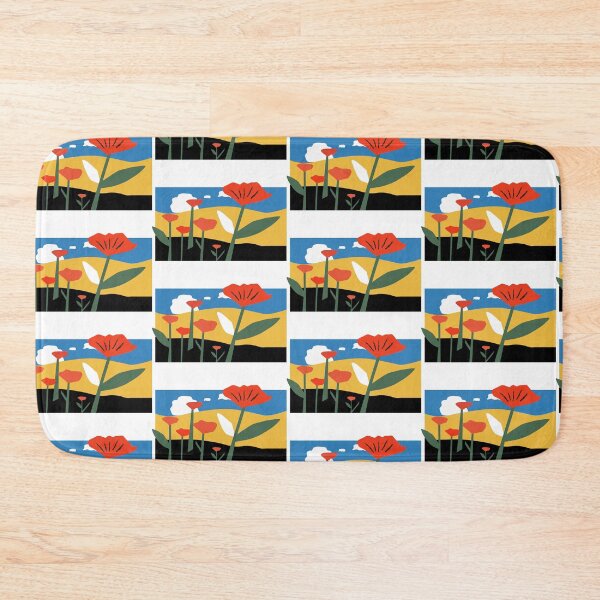 Item preview, road poppies designed and sold by LeoBarreraT.