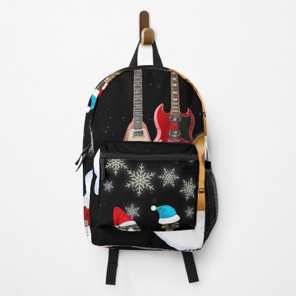 Item preview, Guitar Santa Hat Christmas Tree Funny Music Loves Xmas Gifts designed and sold by abiabo.