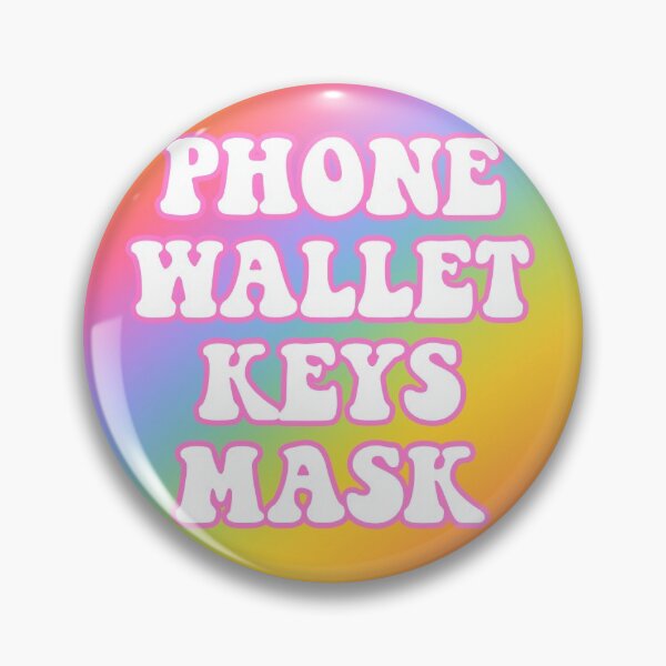 Item preview, phone, wallet, keys, mask - rainbow designed and sold by sophiesversion.