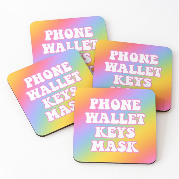 Item preview, phone, wallet, keys, mask - rainbow designed and sold by sophiesversion.