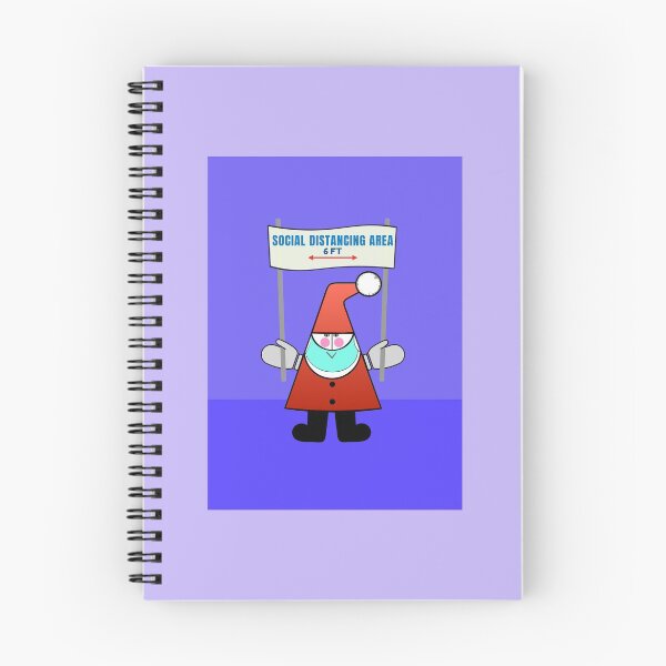 Item preview, Santa is social distancing this year designed and sold by catnbloom.