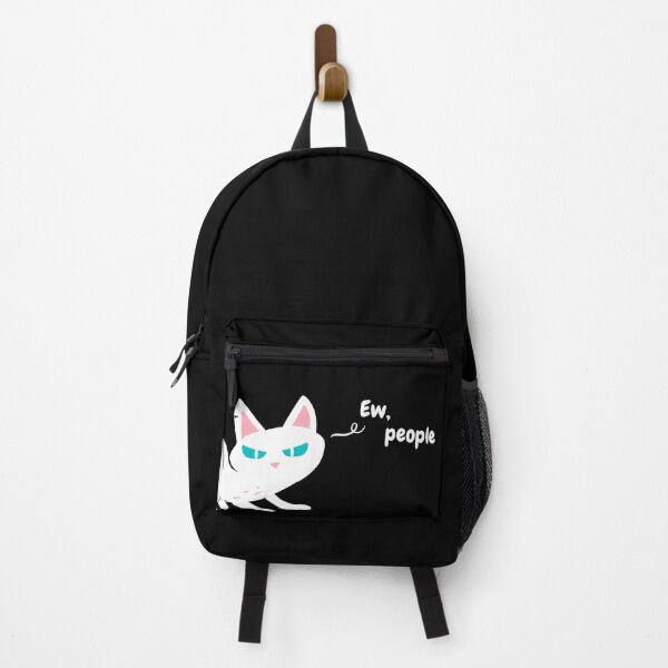 Item preview, Ew People - Funny White Cat designed and sold by mydoodlesateme.