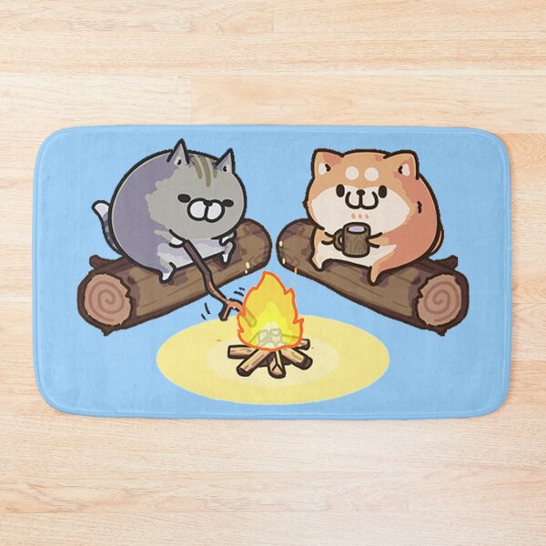 Item preview, Two kittens sitting around a fireplace and singing kumbaya designed and sold by MisoraA.