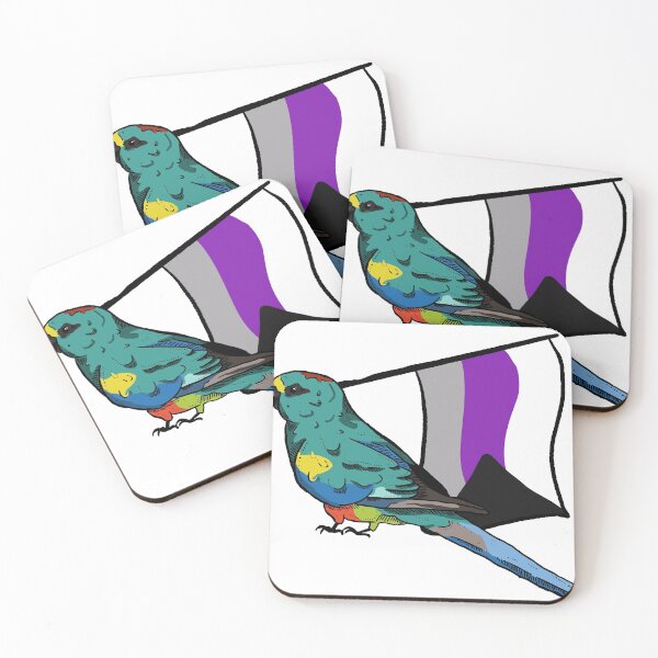 Item preview, Pride parrots - demi mulga parrot designed and sold by RossMakesArt.