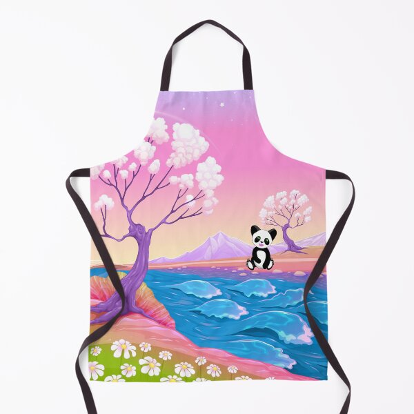 Item preview, Dreamland - featuring Happy Panda. By Cute Kawaii Art. designed and sold by CuteKawaiiArt.